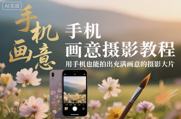 手机画意摄影教程,用手机也能拍出充满画意的摄影大片插图 手机画意摄影教程,用手机也能拍出充满画意的摄影大片