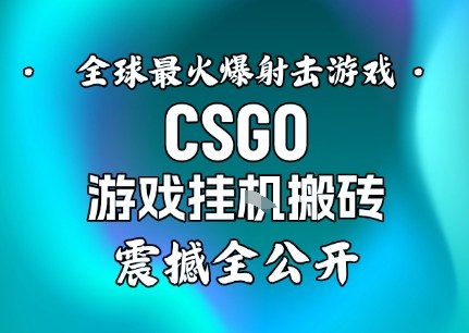 【年底大揭秘】基于全球最火爆的射击CSGO游戏挂G搬砖,日入5张+,震撼公开插图 【年底大揭秘】基于全球最火爆的射击CSGO游戏挂G搬砖,日入5张+,震撼公开