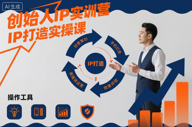 创始人IP实训营,IP打造实操课插图 创始人IP实训营,IP打造实操课