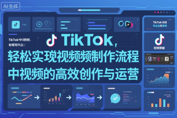 TikTok中视频制做流程,轻松实现Tk中视频的高效创作与运营插图 TikTok中视频制做流程,轻松实现Tk中视频的高效创作与运营