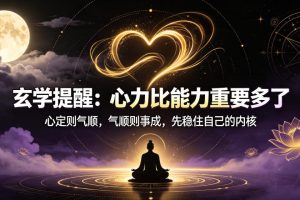 付费文章：玄学提醒：心力比能力重要多了