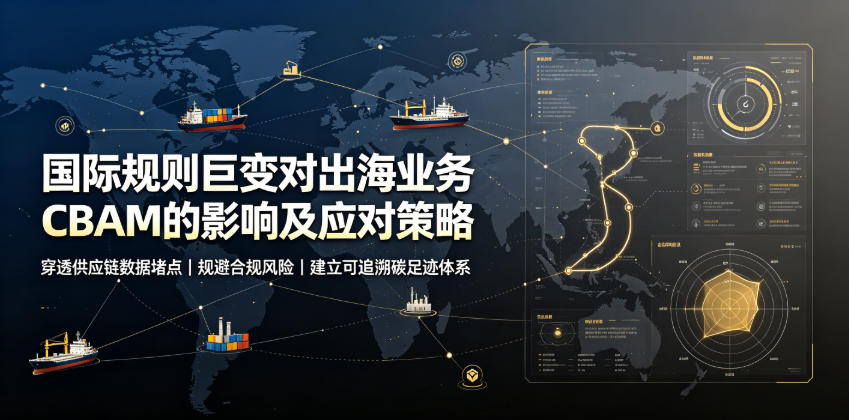 国际规则巨变对出海业务CBAM的影响及应对策略,帮助企业穿透供应链数据堵点,规避合规风险插图 国际规则巨变对出海业务CBAM的影响及应对策略,帮助企业穿透供应链数据堵点,规避合规风险