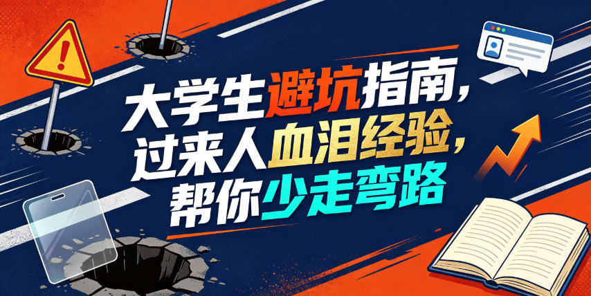 某公众号付费文章:大学生避坑指南,过来人血泪经验,帮你少走弯路插图 某公众号付费文章:大学生避坑指南,过来人血泪经验,帮你少走弯路