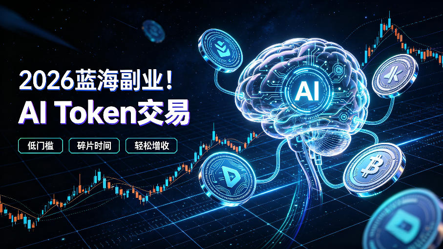 2026全新风口副业|AI智能Token交易,空闲时间轻松 賺 收益,无需全天盯盘【揭秘】插图 2026全新风口副业|AI智能Token交易,空闲时间轻松 賺 收益,无需全天盯盘【揭秘】