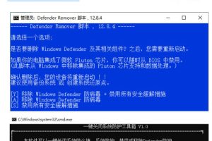 一键彻底关闭Windows Defender！Win10/11系统永久关闭杀毒软件，关闭杀软点击即可完成三款工具合集