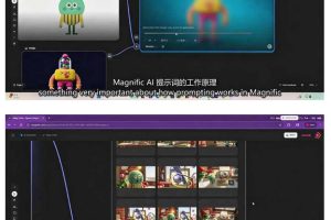 AI高级角色动画教程｜原创角色设计+剧本分镜+3D风格渲染+多工具联动动态成片全流程【中英字幕】